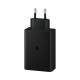 Samsung Φορτιστής Χωρίς Καλώδιο με Θύρα USB-A και 2 Θύρες USB-C 65W Power Delivery Μαύρος (Trio)