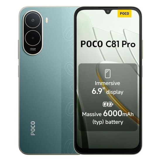Xiaomi Poco C81 Pro Dual SIM (4/256GB) Πράσινο