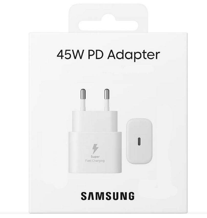 Samsung Φορτιστής Χωρίς Καλώδιο με Θύρα USB-C 45W Delivery White