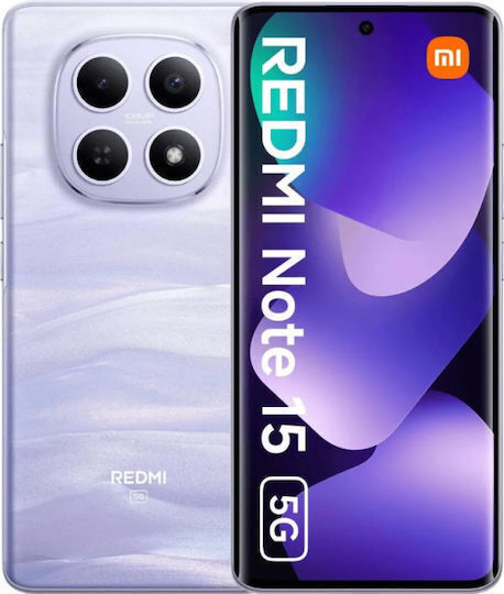 Xiaomi Redmi Note 15 5G NFC Dual SIM (8/256GB) Mist Purple