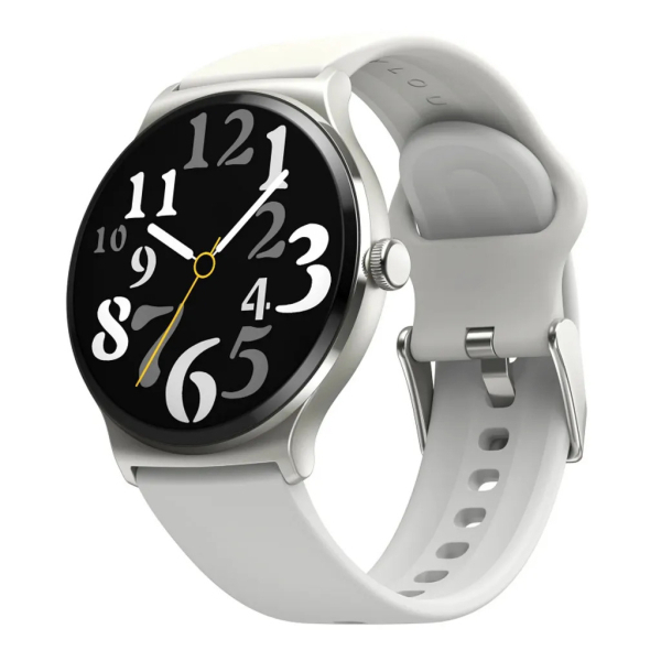Haylou Solar Lite 46mm Smartwatch με Παλμογράφο (Ασημί)