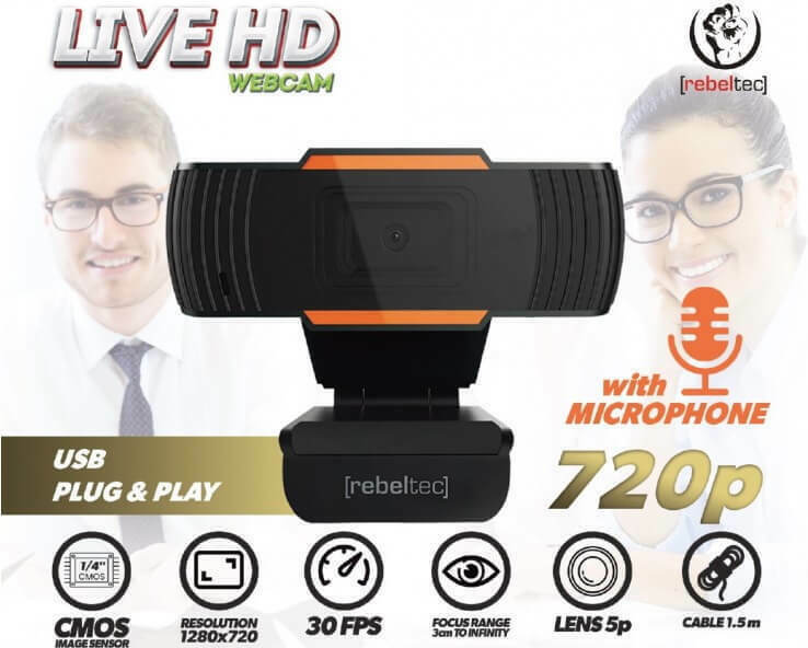 Rebeltec Web Camera HD