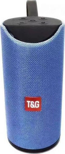 T&amp;G TG-113 Ηχείο Bluetooth 10W με Ραδιόφωνο και 3 ώρες Λειτουργίας Blue